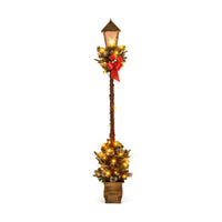 Tangkula 6.1 FT Christmas Lighted Street Lamp