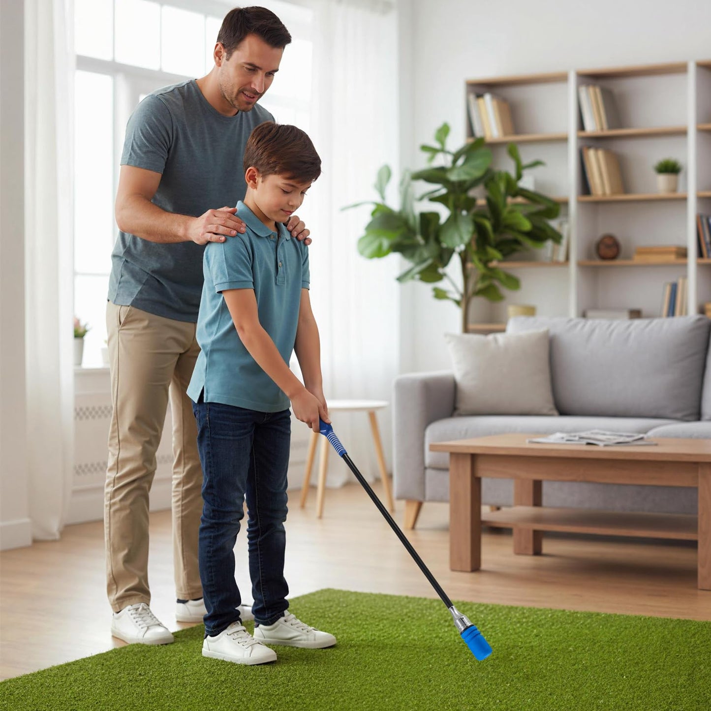 Aide à l'entraînement de la vitesse de swing Tangkula Golf Swing Trainer Click Stick