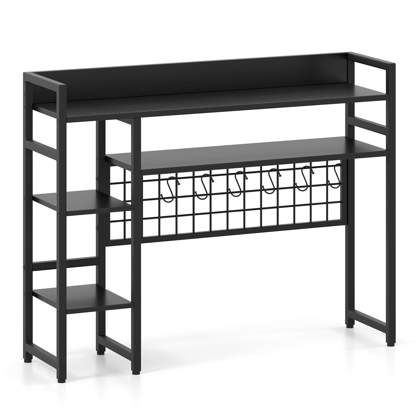 Tangkula Desktop Bookshelf for Computer Monitor Up to 32”
