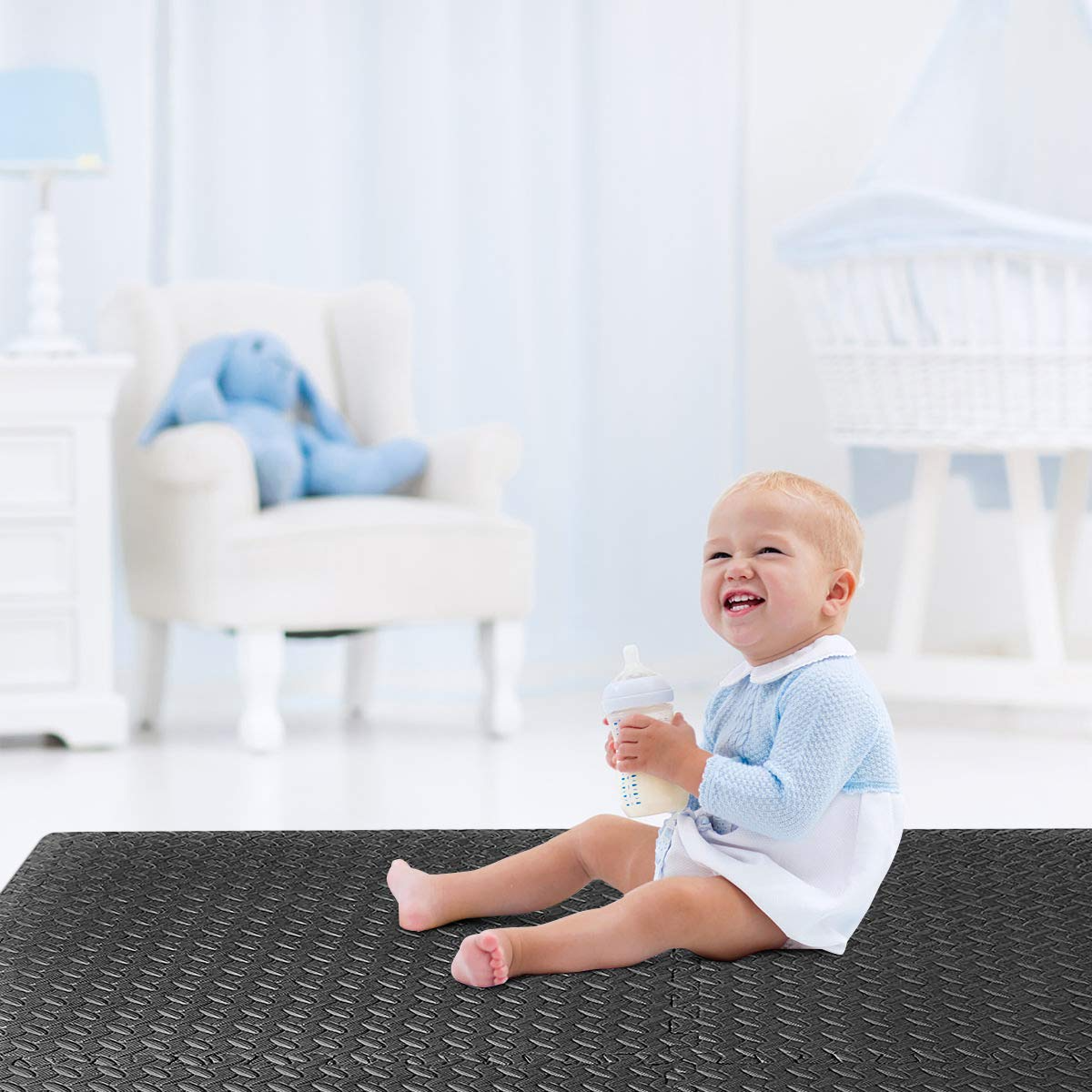 12 Pieces EVA Exercise Floor Mats - Tangkula