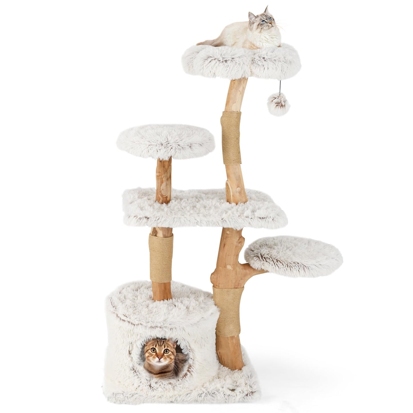 Tangkula 53 Inch Modern Cat Tree