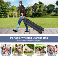 Tangkula 10x10Ft Pop up Canopy with Sidewalls