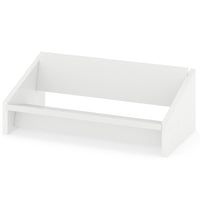 Étagère de bureau en bois Tangkula pour magazines, livres de cuisine et CD