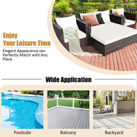 5 Pieces Patio Furniture Set - Tangkula