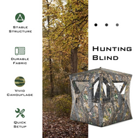 2-3 Person Pop up Ground Blind - Tangkula