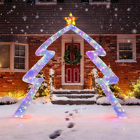 Tangkula 10.4 FT Christmas Archway for Yard