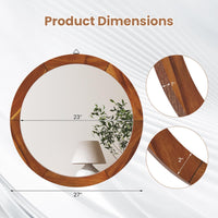 Tangkula Arched Wall Mirror