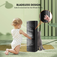 Tangkula 14-Inch Desk Fan, Oscillating Small Tower Fan